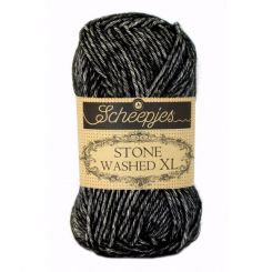 Scheepjes Stone Washed XL 0843 -Black Onyx 50gr. Knäul. 