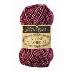 Scheepjes Stone Washed XL 0850 -Garnet 50gr. Knäul. 