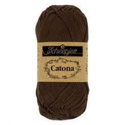 Scheepjes Catona  0162 Black Coffee 50gr. 