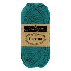 Scheepjes Catona  0401 Dark Teal 50gr. 