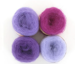 Diva-Pink-Kit- Mohair- Seide 