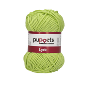 Puppets Häkelgarn Lindgrün 